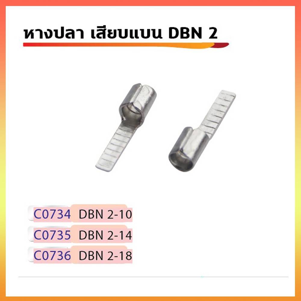 หางปลาเสียบแบบก้านไม้ขีดแบนเปลือย DVB 2 (ตัวผู้)