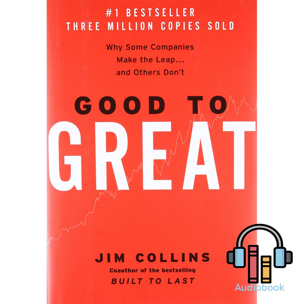 Audiobook หนังสือเสียงภาษาอังกฤษ Good to Great by Jim Collins