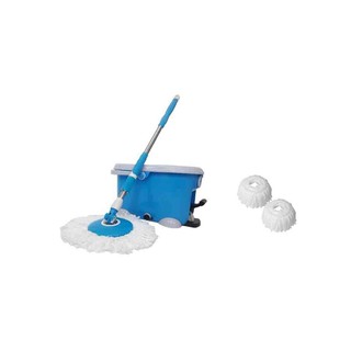 ถังปั่นอีชี่ม็อบรุ่น คิวคิว เอส สีฟ้า EASY MOP Spin Bucket QQS Blue Color