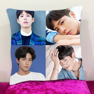 หมอนอิงสั่งทำ ใส่ได้4รูป หมอนอิงขนนุ่ม หมอนอิงโซฟา หมอนอิงในรถ หมอนอิง Cushions PARK BO GUM พัคโบกัม