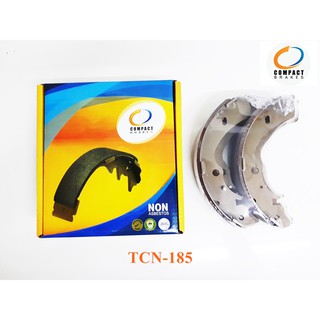 Compact Brakes ผ้าเบรคหลัง (ดรัม) Nissan SUNNY B13 1.3 ปึ 91-94, SUNNY B14 1.5, 1.6 ปึ 95-00, SENTRA B13, B14, TCN-185