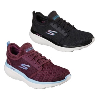 Skechers Collection สเก็ตเชอร์ส รองเท้าผ้าใบ รองเท้าเท้าวิ่ง สำหรับผู้หญิง Women Go Run Motion 128432 BURG/BLK (2490)