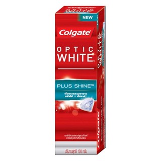 ยาสีฟัน สูตรเพื่อฟันขาว Colgate Optic White Plus Shine Toothpast 100g