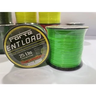 สายเอ็นโหลด โมโน Forte ENTLOAD สีสะท้อนแสง โคตรเหนียว ขนาด 1/8 สำหรับงานหน้าดิน งานทะเล