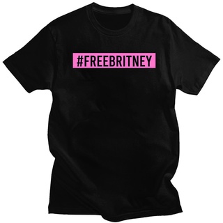 เสื้อยืดโอเวอร์ไซส์ขายดี เสื้อยืดลําลอง แขนสั้น พิมพ์ลาย Free Britney สไตล์คลาสิก แนวสตรีท สําหรับคู่รัก IMjihg35GHhndm9