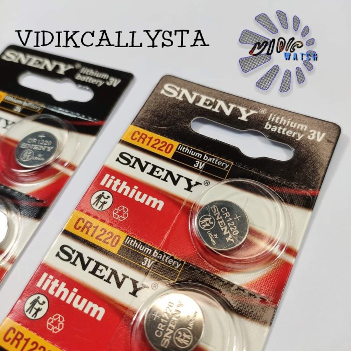 แบตเตอรี่ลิเธียม CR-1220 CR 1220 CR1220 3V ORI | Shopee Thailand