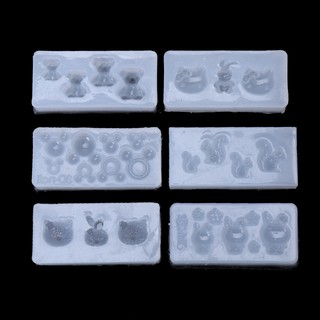 ✿INF✿Silicone Resin DIY Mold Handmade Jewelry 3D Animal