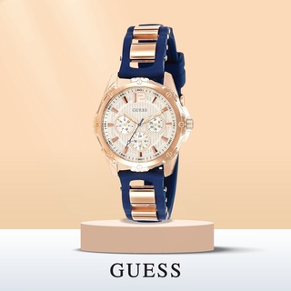 GUESS รุ่นW0325L8 40.5mm นาฬิกาแบรนด์เนม นาฬิกาผู้หญิง สายซิลิโคน สินค้ายขายดี ของแท้100% พร้อมส่ง