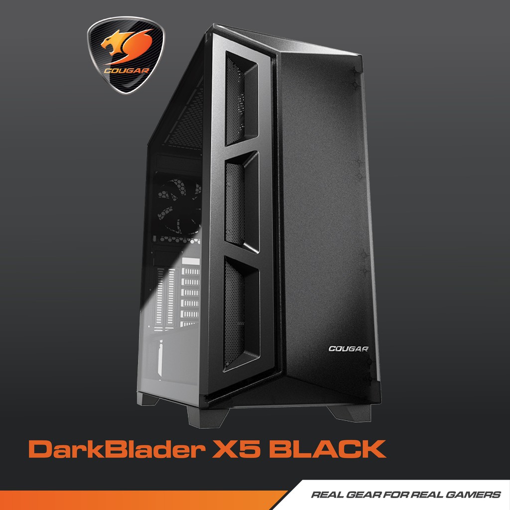 COUGAR DarkBlader X5 Black : ATX Case เคสคอม ประกัน 1 ปี