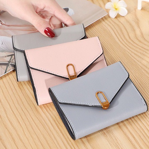 xspeedfashion(X1704) กระเป๋าสตางค์ใบสั้น พับได้lovely กระเป๋าใส่บัตร