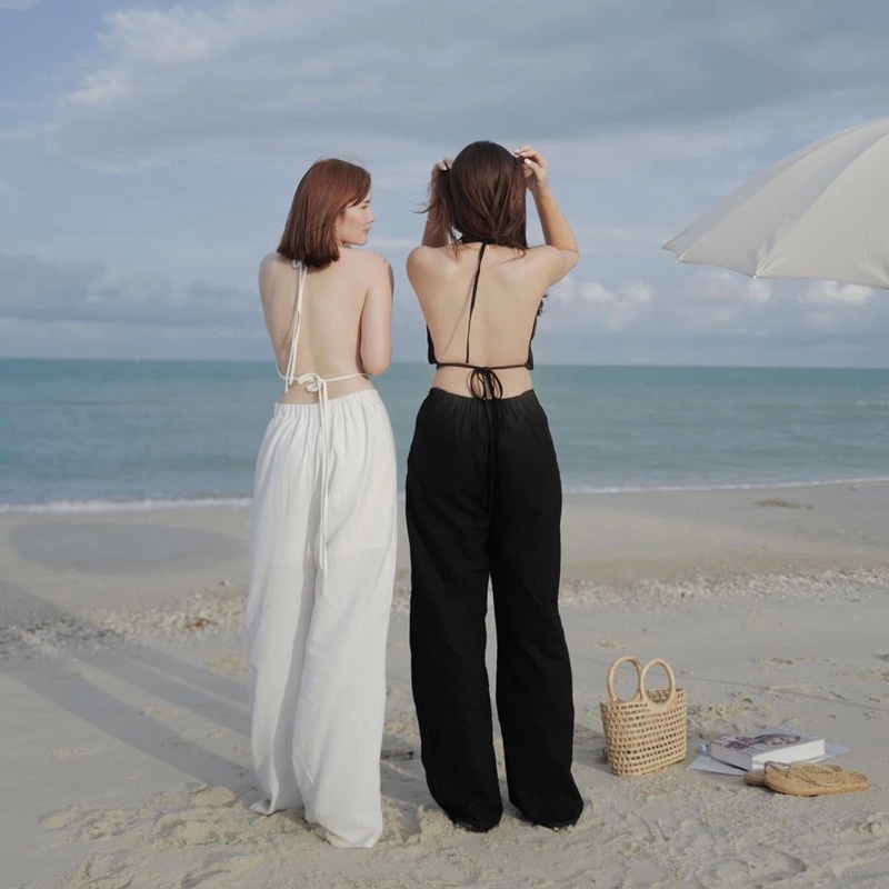 ชุดเช็ต Coconut set (เสื้อ+กางเกง) เซ็กซี่สุดๆ