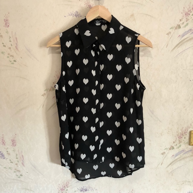 เสื้อคอปกแขนกุด CPS  (พร้อมส่ง)