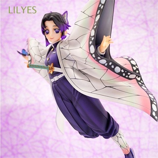 Lilyes โมเดลฟิกเกอร์ Kochou Shinobu Demon Slayer Demon Slayer Pvc ของเล่นสําหรับเด็ก