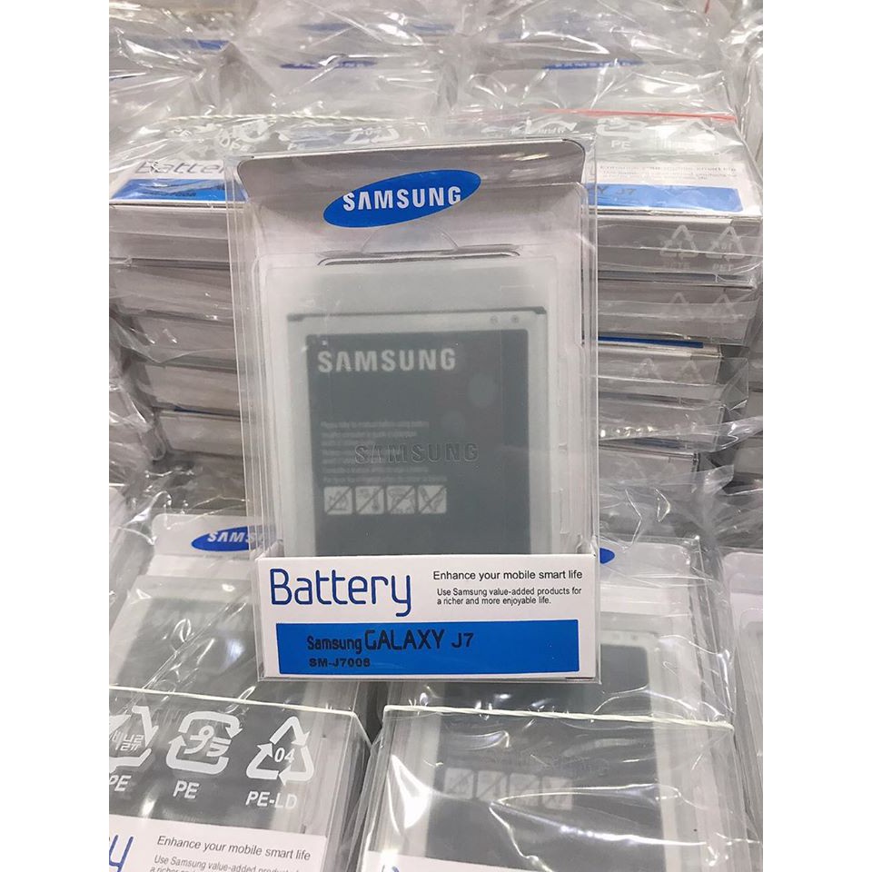 แบตเตอร์รี่ ของแท้ Samsung J7(2015) แบตแท้ 100% แบตเตอรรี่ Samsung Galaxy  ไส้แบตแท้ รับประกัน 6 เดือน .