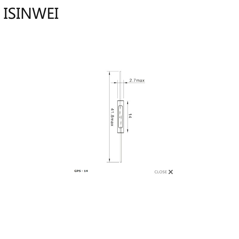 สวิทช์แม่เหล็ก senormally Open Reed Switch GPS-14A 5 ชิ้น ราคา ถูกที่สุด ดีลบีเคเค แกลเลอรีภาพที่ 3