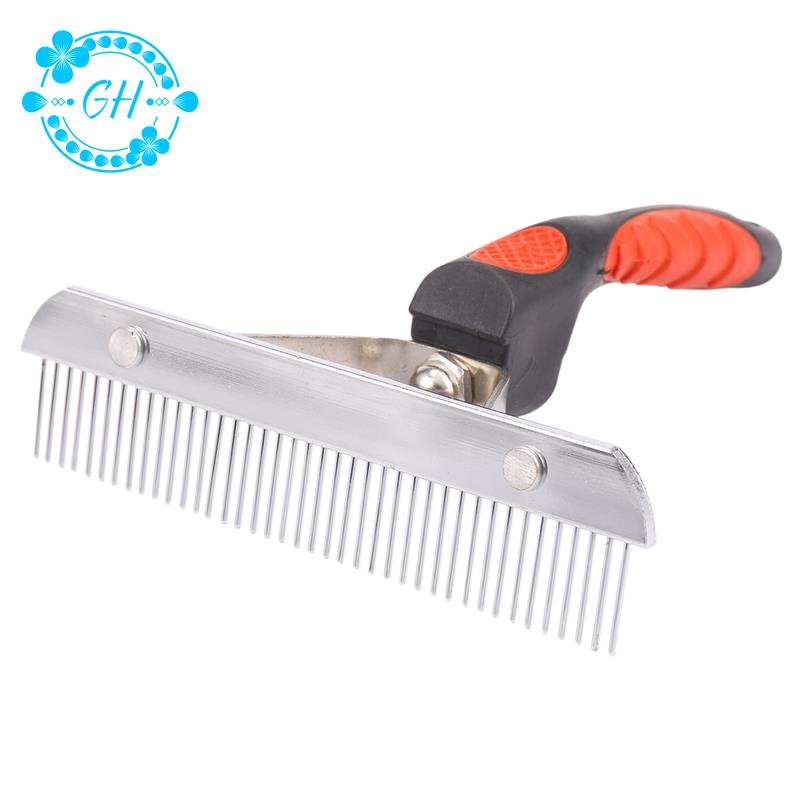Pet Comb ExtraLarge Rake Comb Grooming Brush Deshedding Tool Beauty