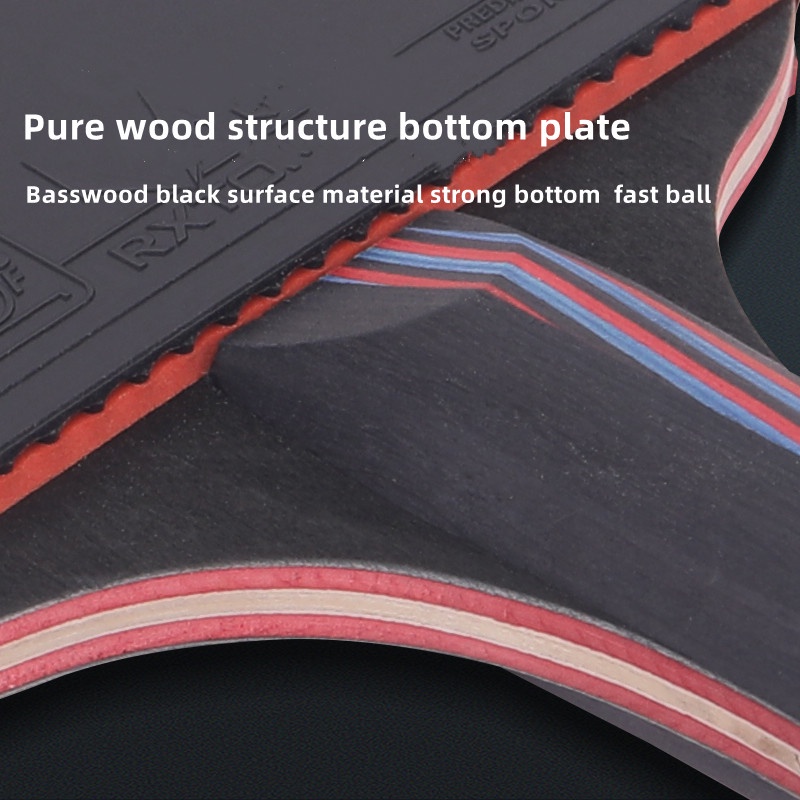 Loki X1/X2/X3 ITTF ไม้ตีปิงปอง ไม้ตีมืออาชีพ ฟองน้ําความยืดหยุ่นสูง ไม้ตีปิงปอง พร้อมกระเป๋าไม้ - รูปที่ 2