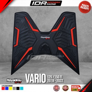 พรมปูพื้นรถจักรยานยนต์ VARIO Click 125 150 FI 2018-2022 Hayaidesu อุปกรณ์เสริม สําหรับ Honda