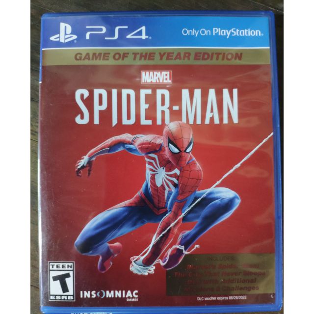 Mavel Spiderman Playstation 4