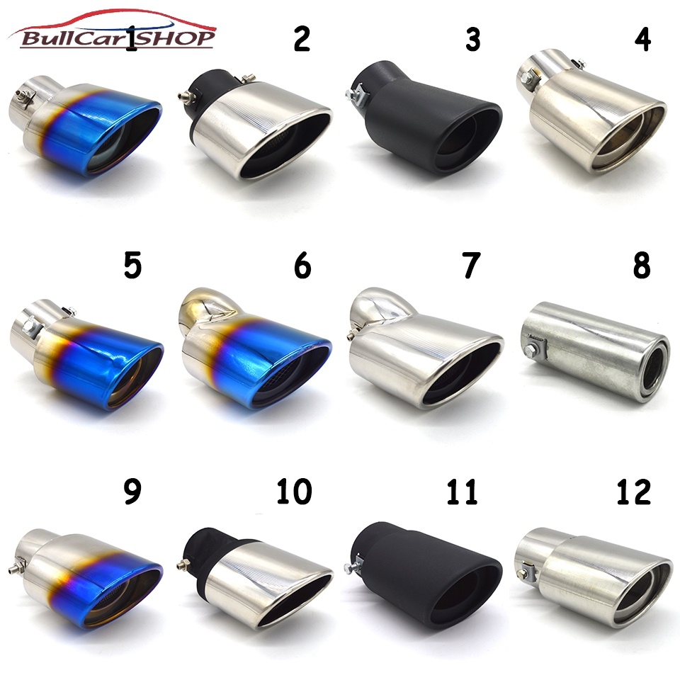 ปลายท่อ ไทเทเนียม ท่อรถ สแตนเลส​ ปลายท่อไอเสียรถยนต์ Exhaust Tail Pipe