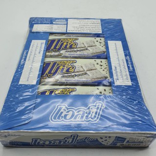 กูลิโกะ แอลฟี่คุ้กกี้แอนครีม ALFIE cookie and cream 31 กรัม x 20 ซอง ขนมกูลิโกะ