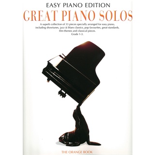 GREAT PIANO SOLOS - THE ORANGE BOOK