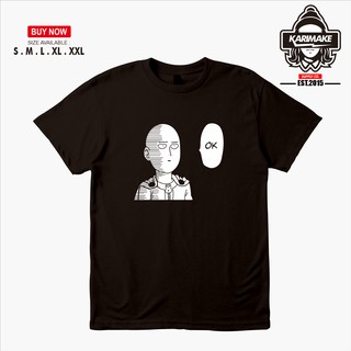 เสื้อยืด ลายการ์ตูนอนิเมะ One Punch Man Okสามารถปรับแต่งได้