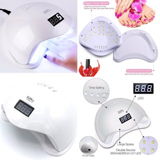 Gel nail dryer 48w power led/uv lamp เครื่องอบเล็บเจล ระบบเซนเซอร์ / สามารถตั้งเวลาได้