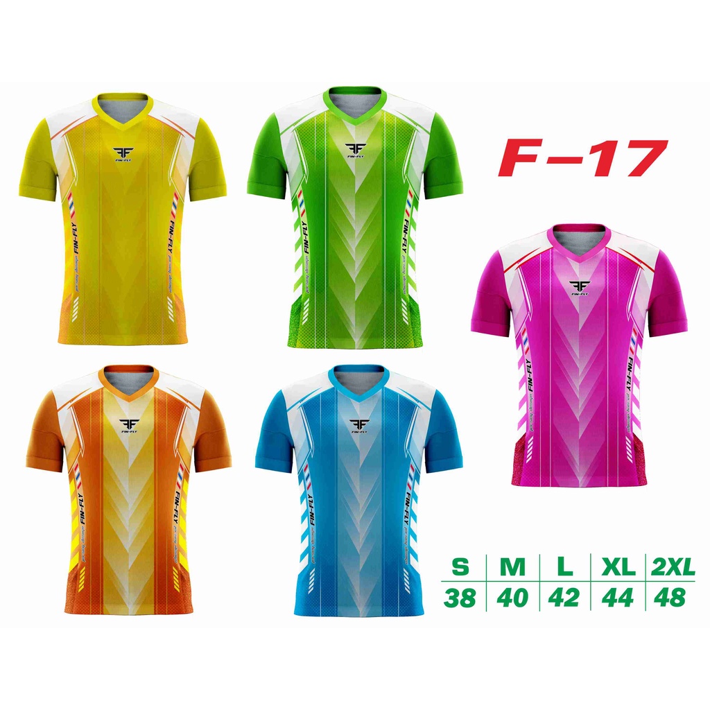 เสื้อกีฬาคอวี รุ่น F-17