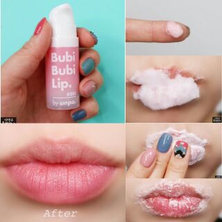 ลิปสครับบับเบิ้ล UNPA Bubi Bubi Lip Scrub 12ml