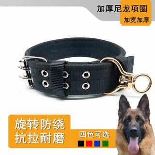 ปอกคอสุนัข Dog collar small medium-sized dog collar set large dog collar set dog pet supplies golden marginal pasta husband neck