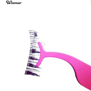 💄สเตนเลสเท็กซ์แอปเปิ้ลตำรา Remover Tweezer คลิปแต่งหน้าเครื่องมือ