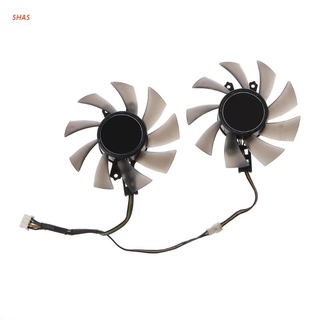 Shas 75MM GA91S2H 4Pin VGA Fan Graphics Card Cooling Fan for Gigabyt GTX 1060 12V