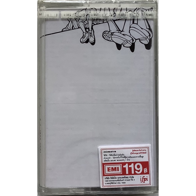 Cassette Tape เทปคาสเซ็ตเพลง วงบอยแบนด์ญี่ปุ่น Arashi อัลบั้ม Single Collection 1999 - 2001 รวมเพลง 