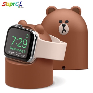 แท่นชาร์จซิลิโคน สําหรับ Apple Watch Series ultra 8 7 49 มม. 45 มม. 41 มม. 6 5 4 3 2 1 44 มม. 42 มม. 40 มม. 38 มม.