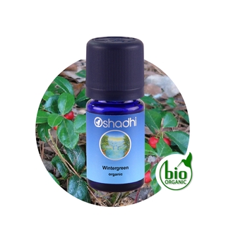 Oshadhi Wintergreen organic Essential Oil น้ำมันหอมระเหย (10 ml)