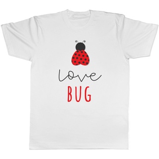 เสื้อยืด พิมพ์ลาย Love Bug คุณภาพสูง แฟชั่นยอดนิยม สําหรับผู้ชายS-5XL