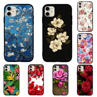 เคสโทรศัพท์มือถือ Samsung S9 S9+ S10 S10+ Plus S10e Lite ปลอก TPU อ่อน ดอกไม้สวย