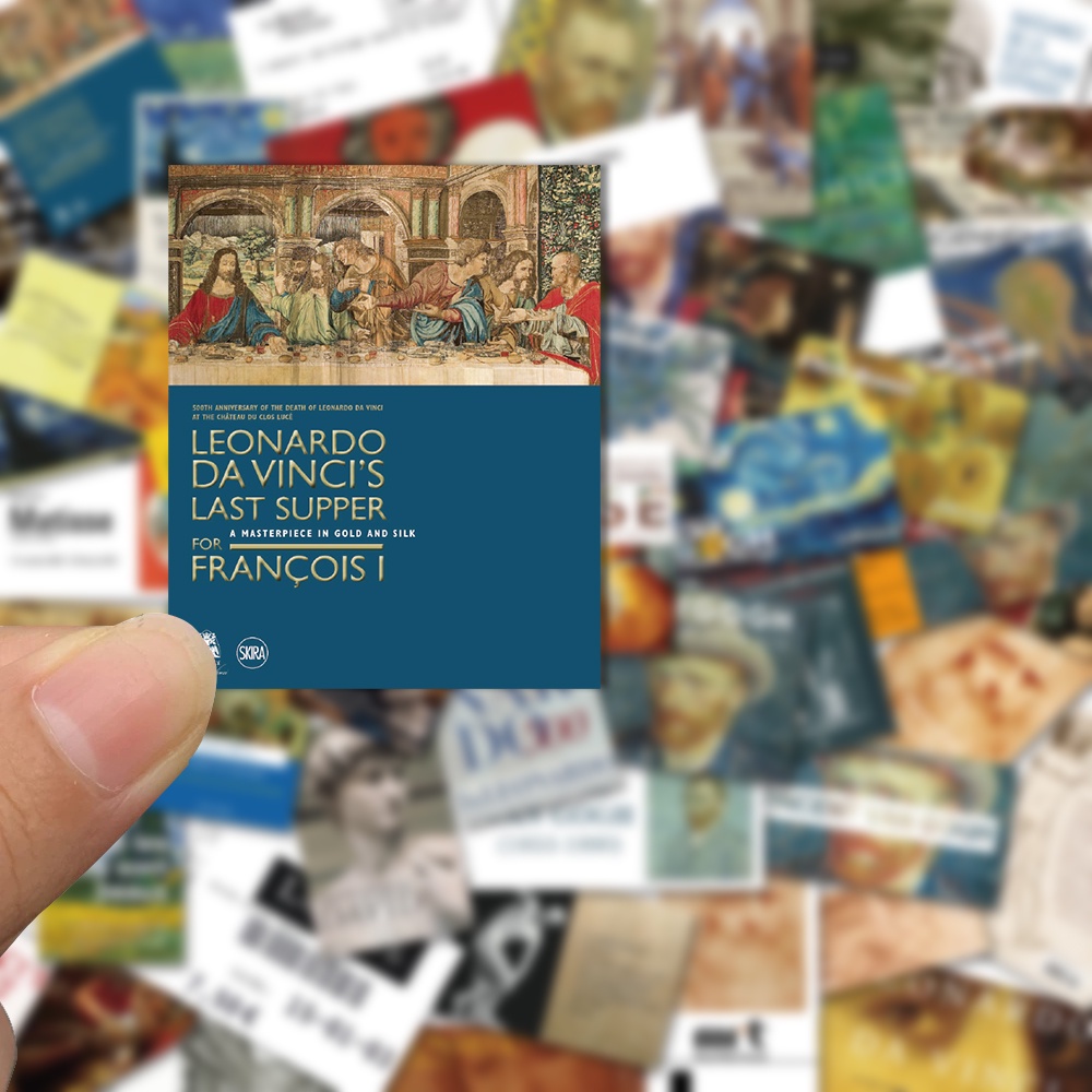 50pcs วรรณกรรม Art Museum Ticket Roots Da Vinci Van Gogh ภาพวาดที่มีชื่อเสียงสติกเกอร์กันน้ําสเก็ตบอร์ดแล็ปท็อปกระเป๋าเดินทาง Graffiti สติกเกอร์ - รูปที่ 2