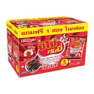 ปีโป้ กัมมี่ฟิลล์ รสโคล่า ขนาด 24กรัม ยกกล่อง 12ชิ้น PIPO GUMMY FILL COLA