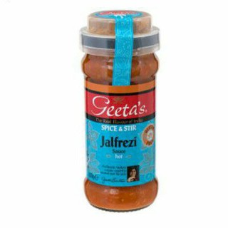 🔥สินค้าขายดี!! Geetas Jalfrezi Suce  ซอส สำหรับ ผัด 350กรัม คุณภาพระดับพรีเมี่ยม