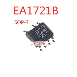 ชิปสวิตช์แปลงไฟ EA1721B SOP7 TEA1721BT/N1 AC-DC 1 ชิ้น