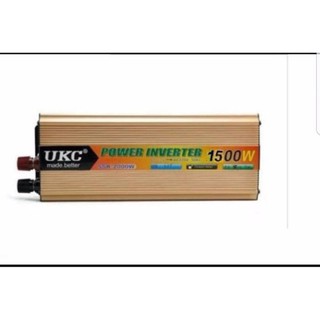 ﻿1500W DC 24V To AC 220V Pure Sine Wave Car Power Inverter With Universal Power Socket - intl