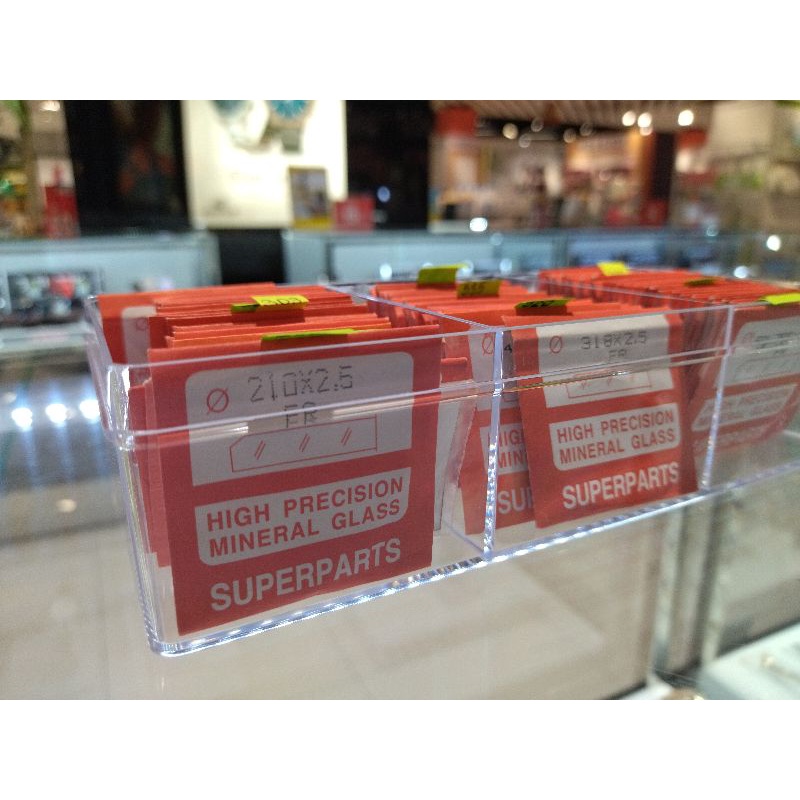 กระจกนาฬิกา หนา2.5 มิล Superpart high precision mineral glass