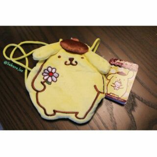 ใหม่! Pompompurin กระเป๋าใส่เงิน คล้องคอ นำเข้าจากญี่ปุ่นแท้