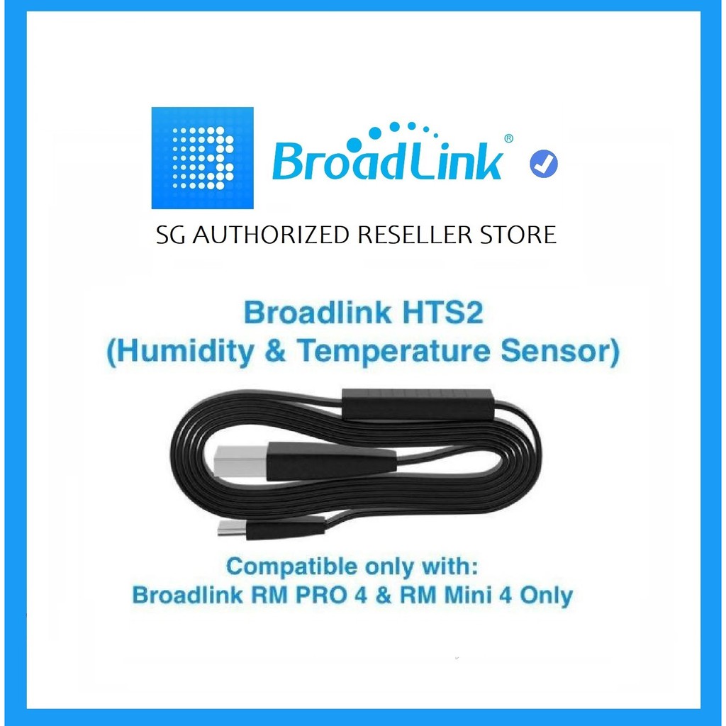 BroadLink HTS2, เซ็นเซอร์อุณหภูมิและความชื้น, สําหรับ RM4 Pro และ RM4 Mini, การอัตโนมัติภายในบ้านอัจ