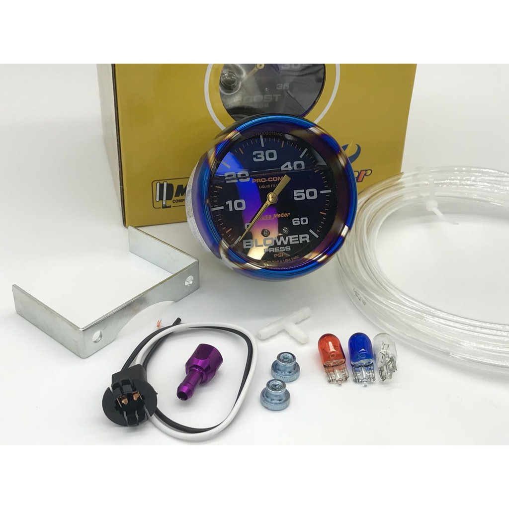 วัดบูส METER หน้าไทเทB ตัวใหม่ล่าสุด ใช้สำหรับวัดค่า-ตรวจสอบการทำงานของระบบเทอร์โบ แข็งแรง ทนทาน วัดค่าบูสท์สูงสุด