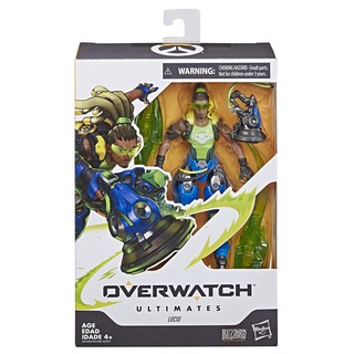 Hasbro Overwatch Ultimates Series Lucio (สินค้าลิขสิทธิ์แท้ โอเวอร์ อัลติเมท ลูเซีย สูง 6 นิ้ว)