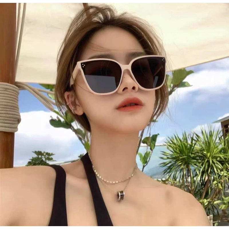 รุ่นDro224 [งานGM] งานเกรดแพง แว่นตากันแดด ทรงดาราเกาหลีนิยม  Echailai.x.Pmbypan แฟชั่นสไตส์เกาหลี