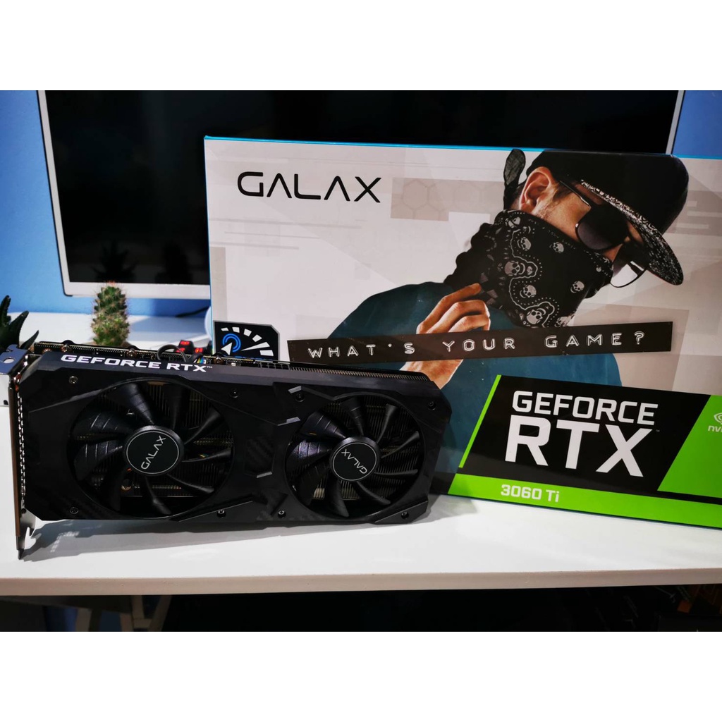 GALAX RTX 3060Ti 1-Click OC LHR GDDR6 8GB 256Bit